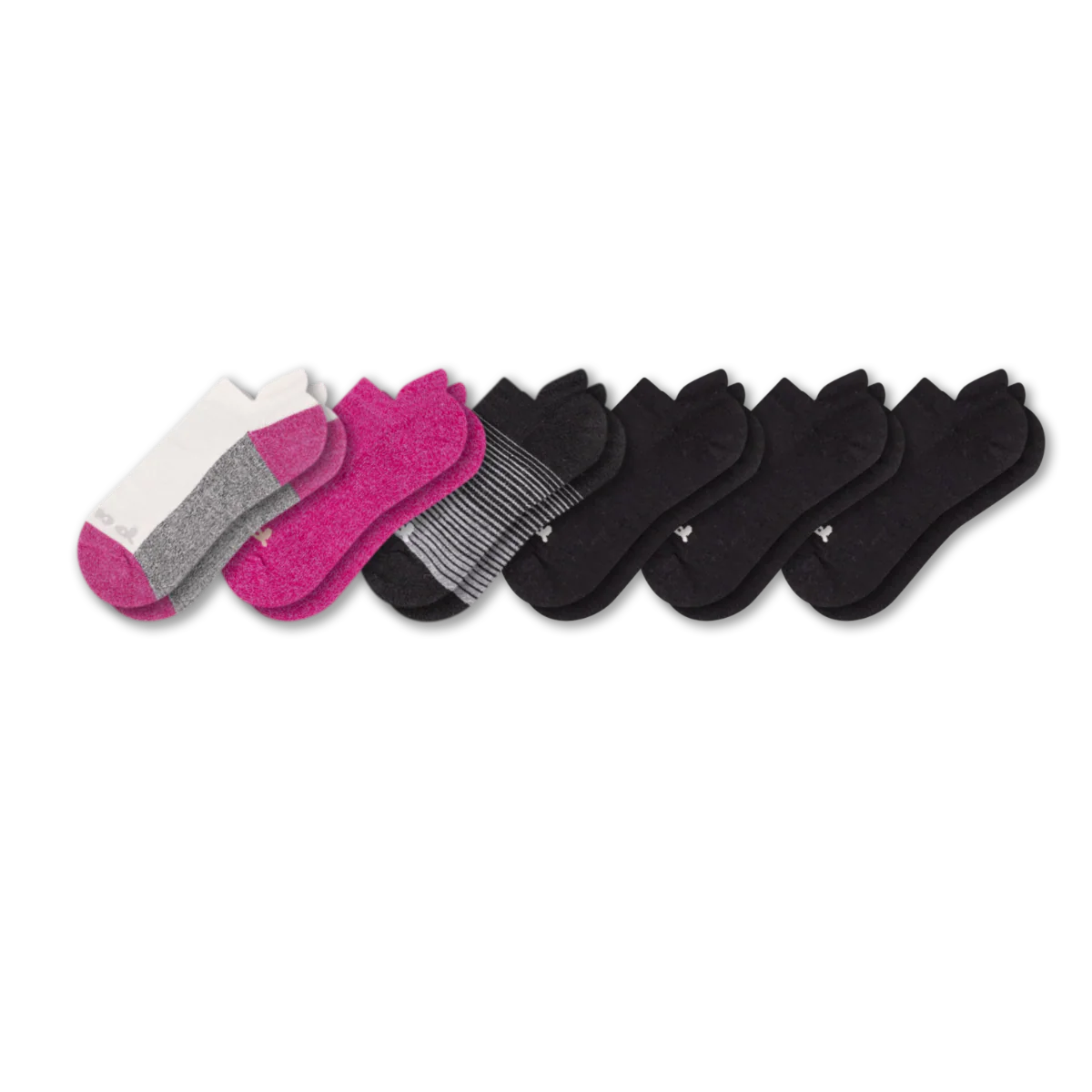 6 Pack - Women's Low Cut Pacas Socks - Image 50