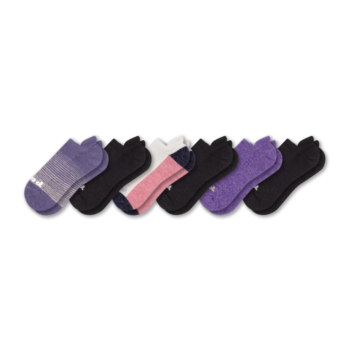 6 Pack - Women's Low Cut Pacas Socks - Image 52