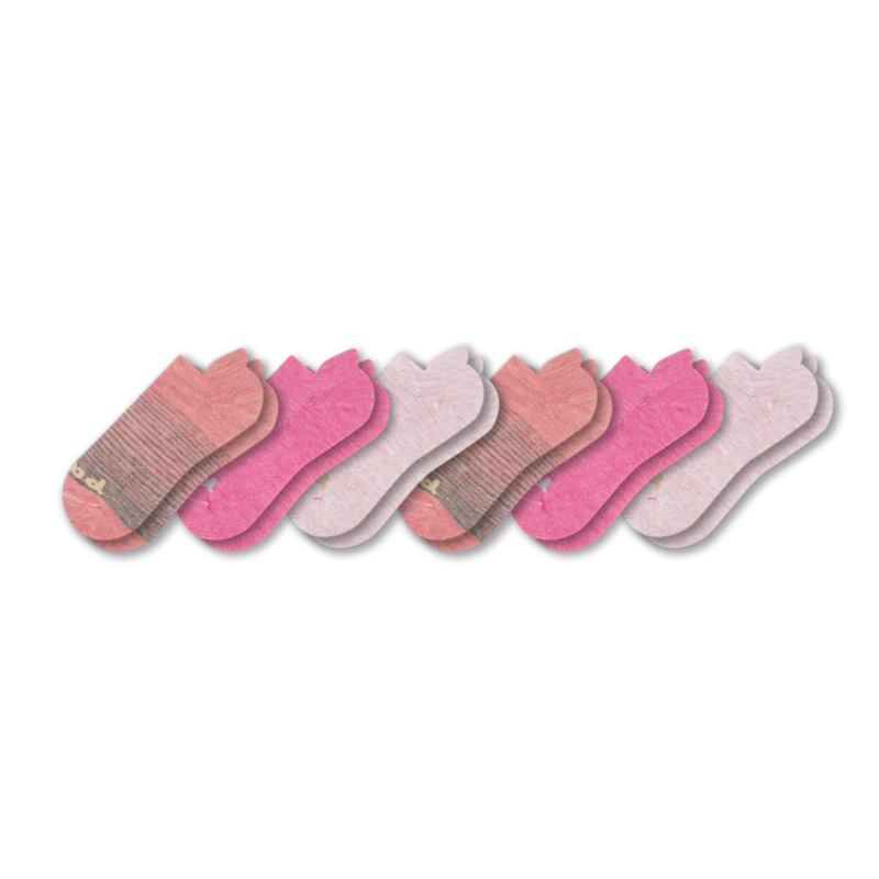 6 Pack - Women's Low Cut Pacas Socks - Image 55