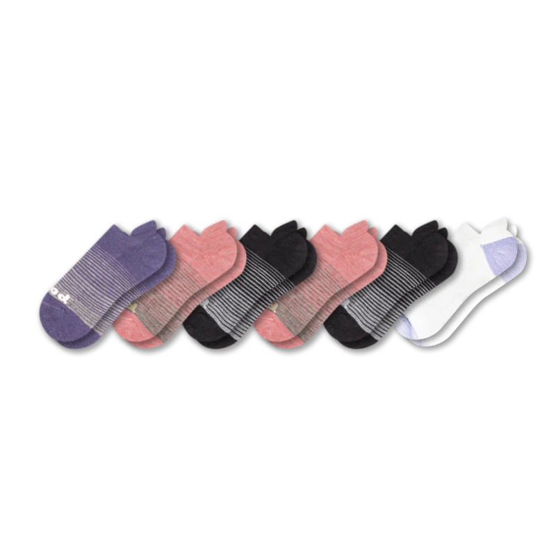 6 Pack - Women's Low Cut Pacas Socks - Image 57