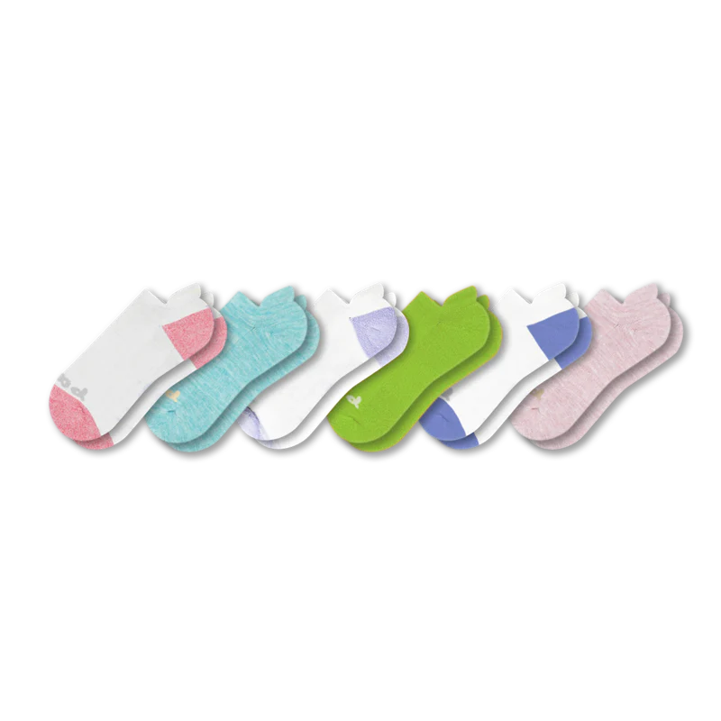 6 Pack - Women's Low Cut Pacas Socks - Image 60