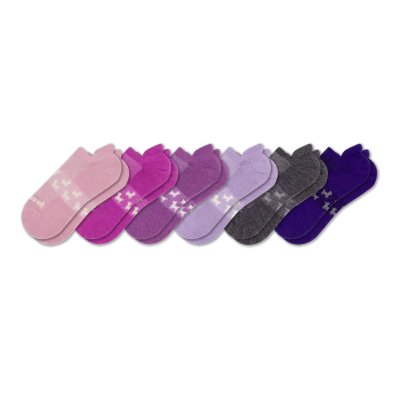 6 Pack - Women's Low Cut Pacas Socks - Image 70