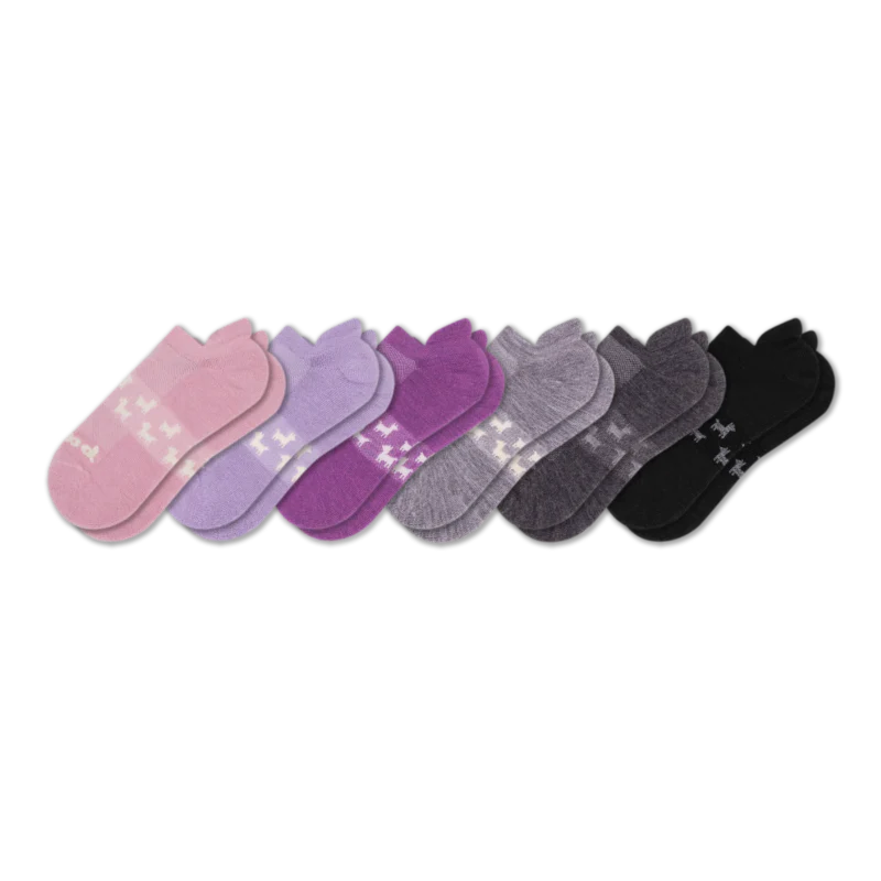 6 Pack - Women's Low Cut Pacas Socks - Image 75
