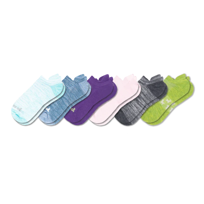 6 Pack - Women's Low Cut Pacas Socks - Image 76