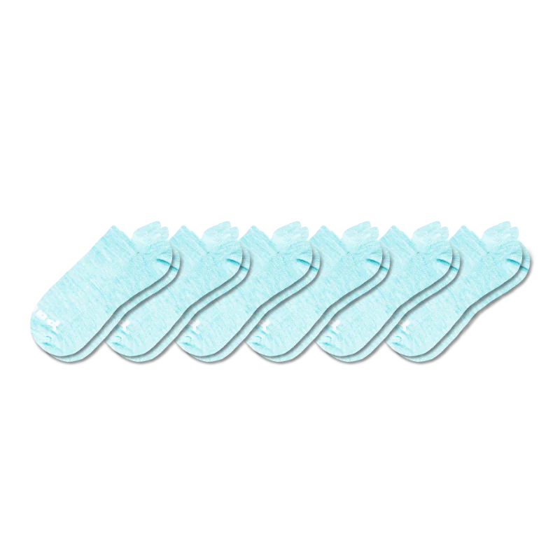 6 Pack - Women's Low Cut Pacas Socks - Image 77