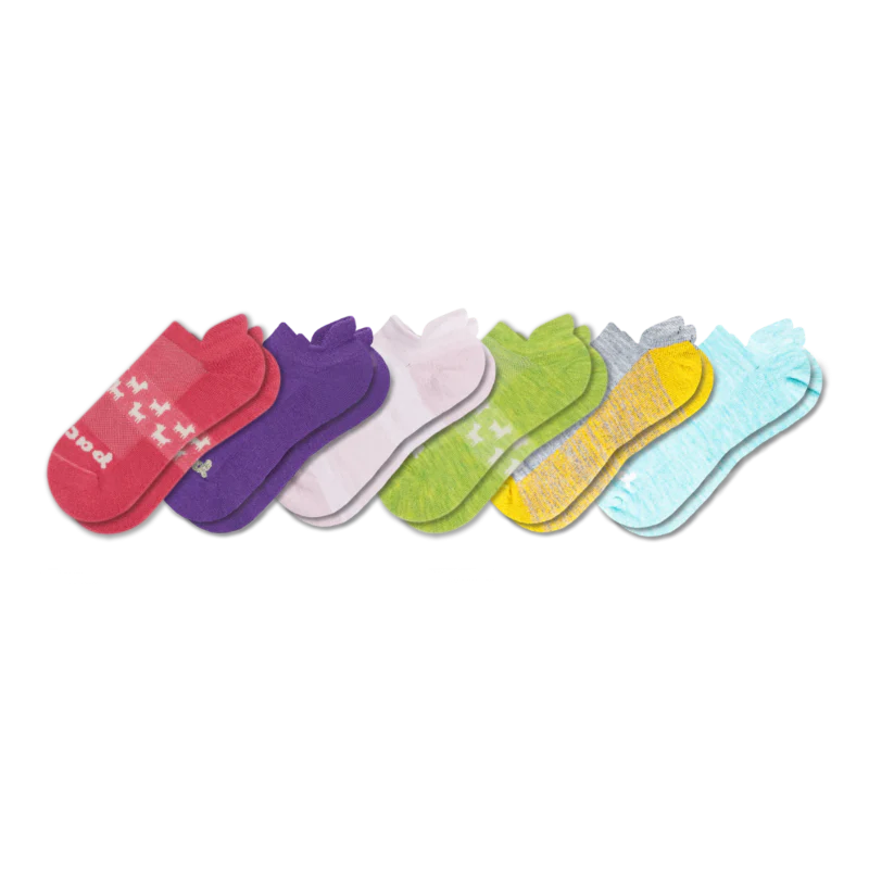 6 Pack - Women's Low Cut Pacas Socks - Image 78