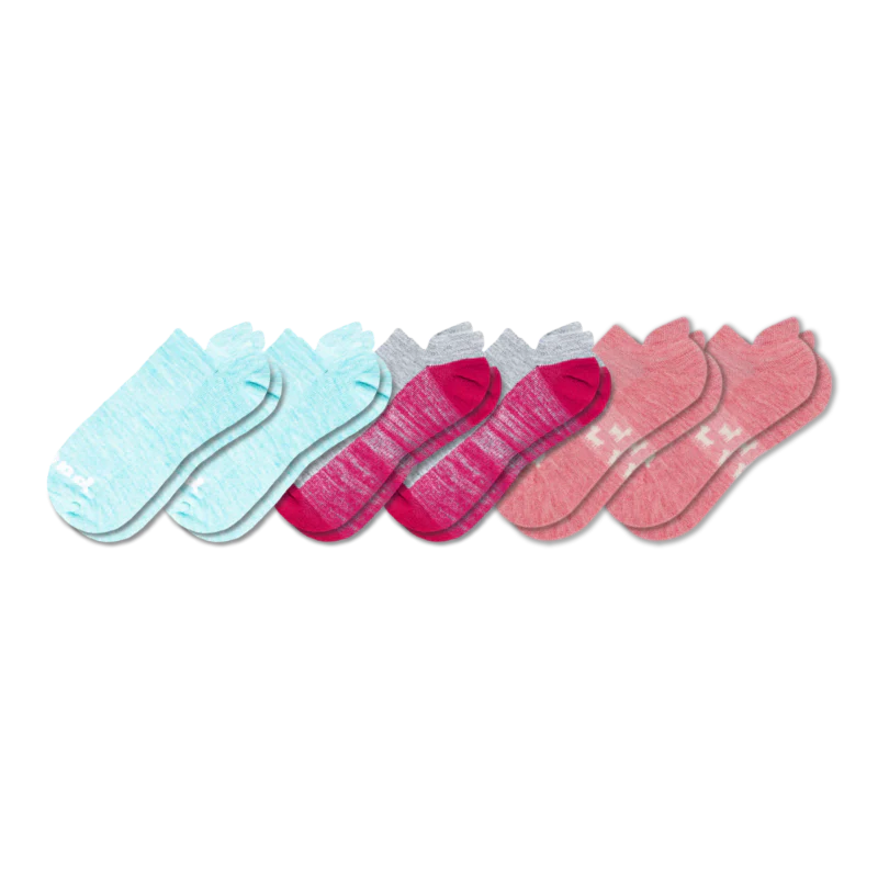 6 Pack - Women's Low Cut Pacas Socks - Image 82