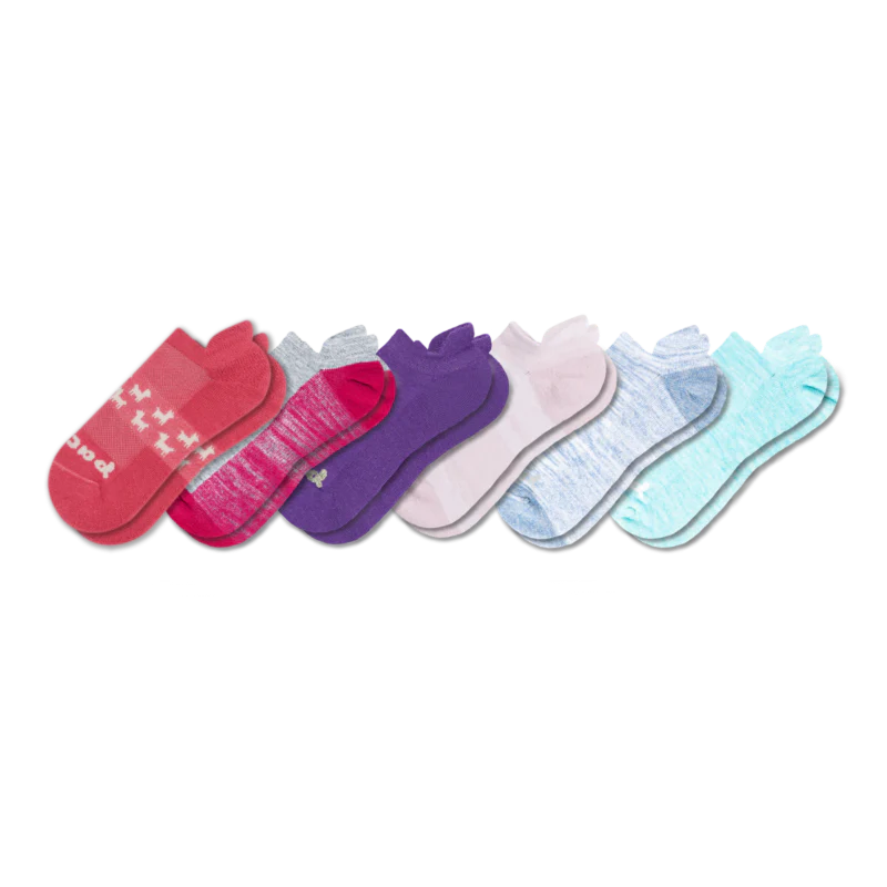 6 Pack - Women's Low Cut Pacas Socks - Image 84