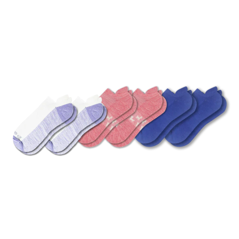 6 Pack - Women's Low Cut Pacas Socks - Image 87