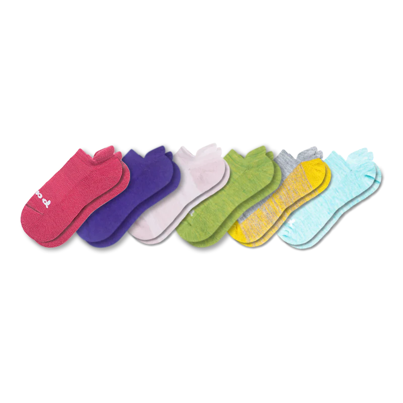 6 Pack - Women's Low Cut Pacas Socks - Image 90