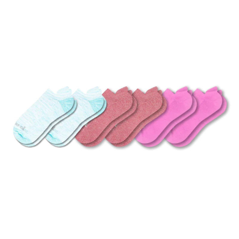 6 Pack - Women's Low Cut Pacas Socks - Image 91