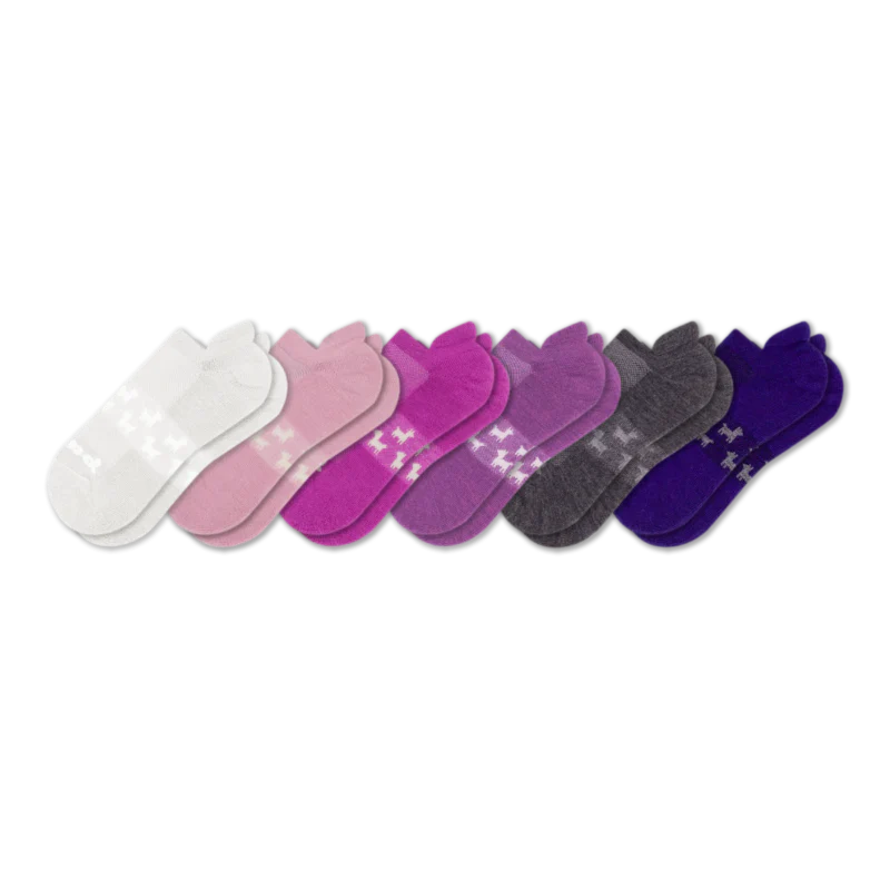 6 Pack - Women's Low Cut Pacas Socks - Image 96