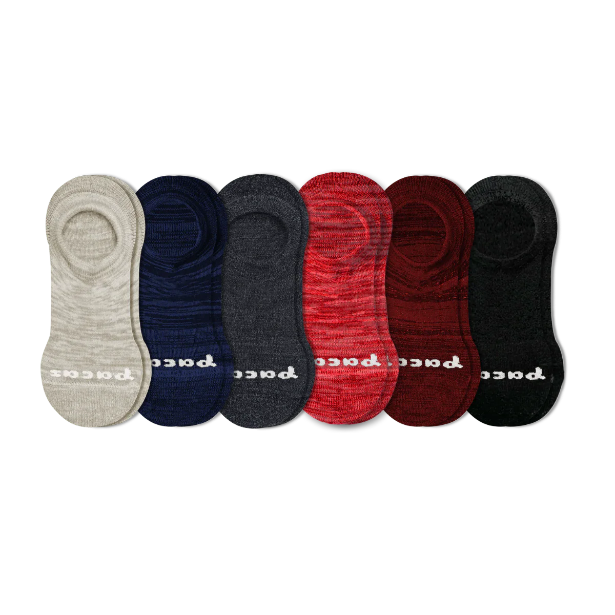 6 Pack - Women's No Show Socks - Image 11