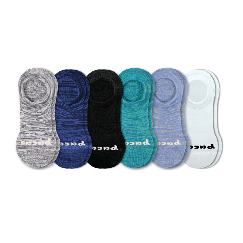 6 Pack - Women's No Show Socks - Image 12