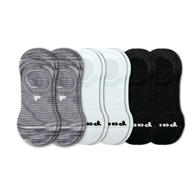 6 Pack - Women's No Show Socks - Image 21