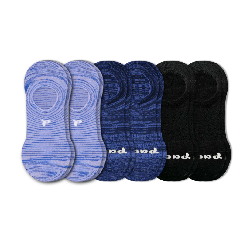 6 Pack - Women's No Show Socks - Image 22