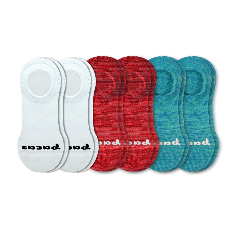 6 Pack - Women's No Show Socks - Image 27