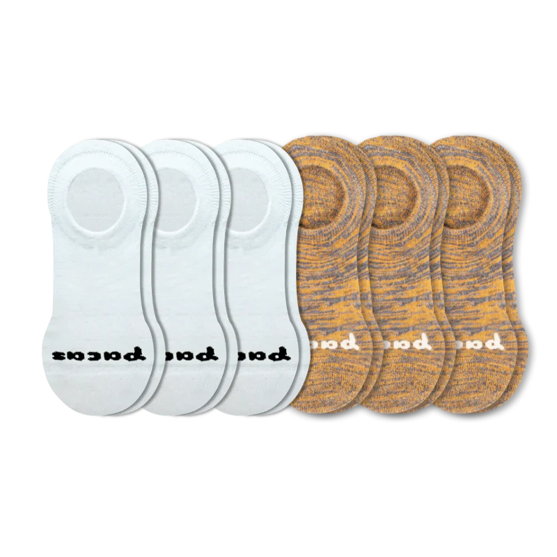 6 Pack - Women's No Show Socks - Image 28
