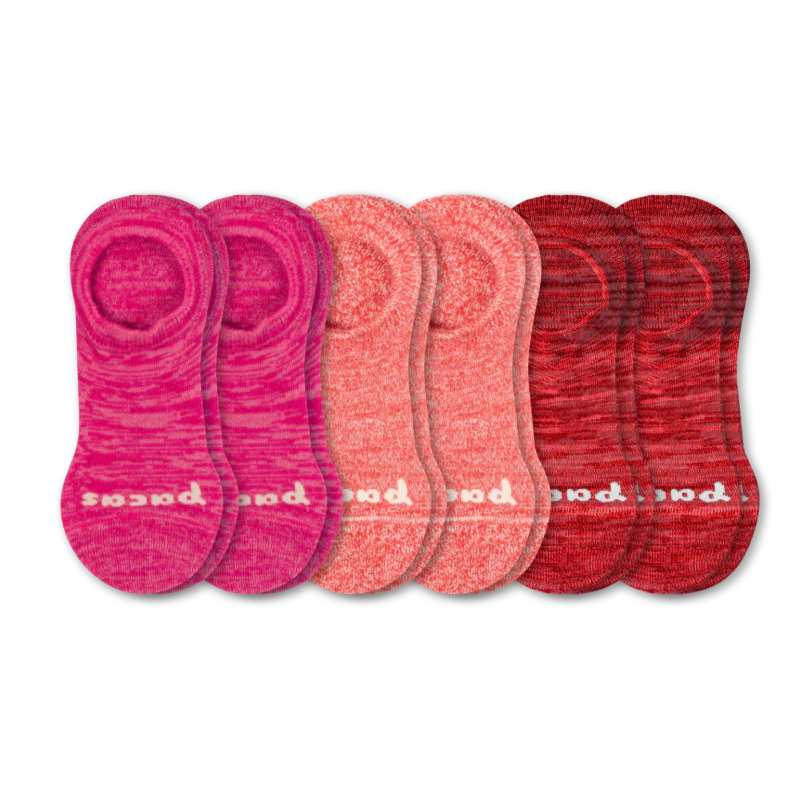 6 Pack - Women's No Show Socks - Image 29