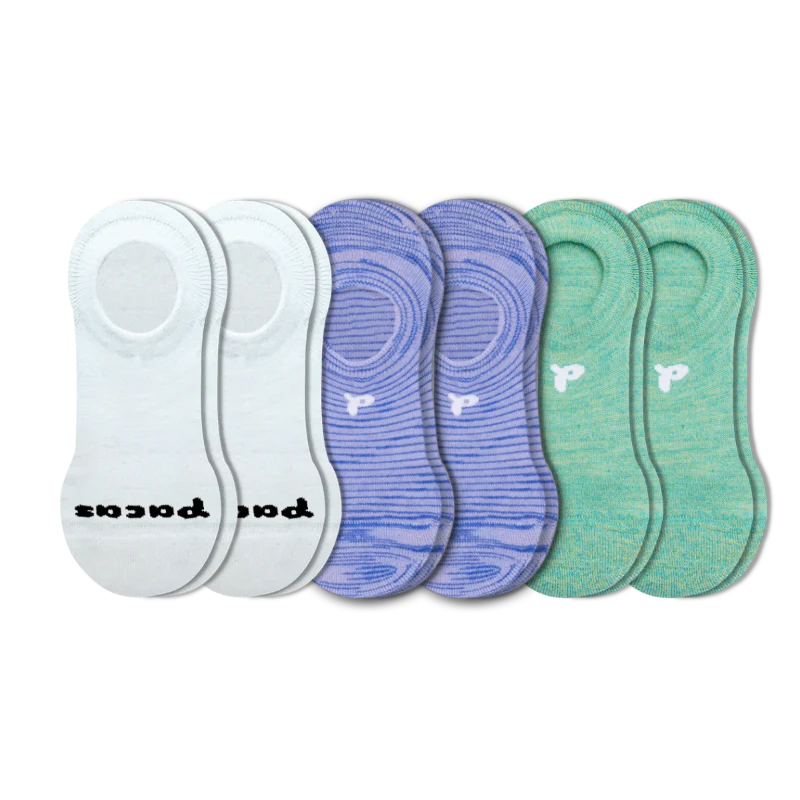 6 Pack - Women's No Show Socks - Image 36