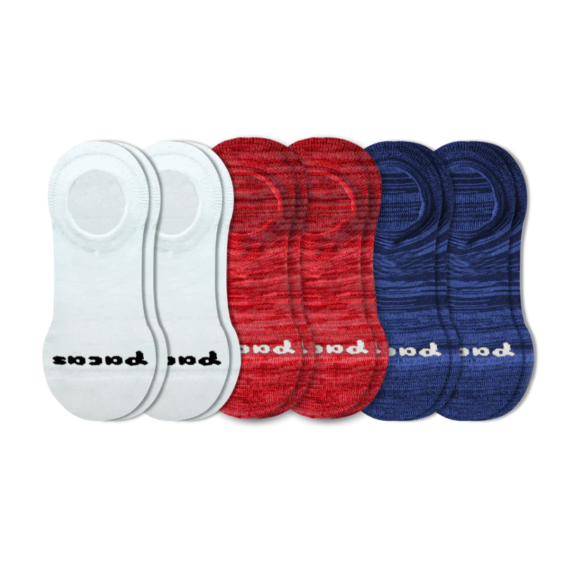 6 Pack - Women's No Show Socks - Image 39