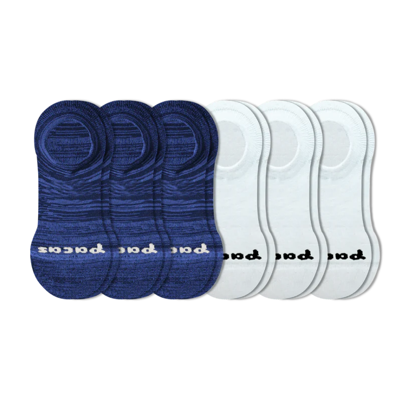 6 Pack - Women's No Show Socks - Image 41