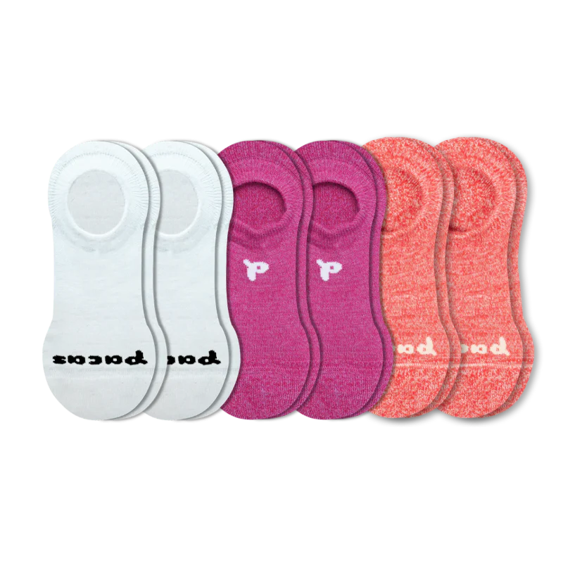 6 Pack - Women's No Show Socks - Image 42