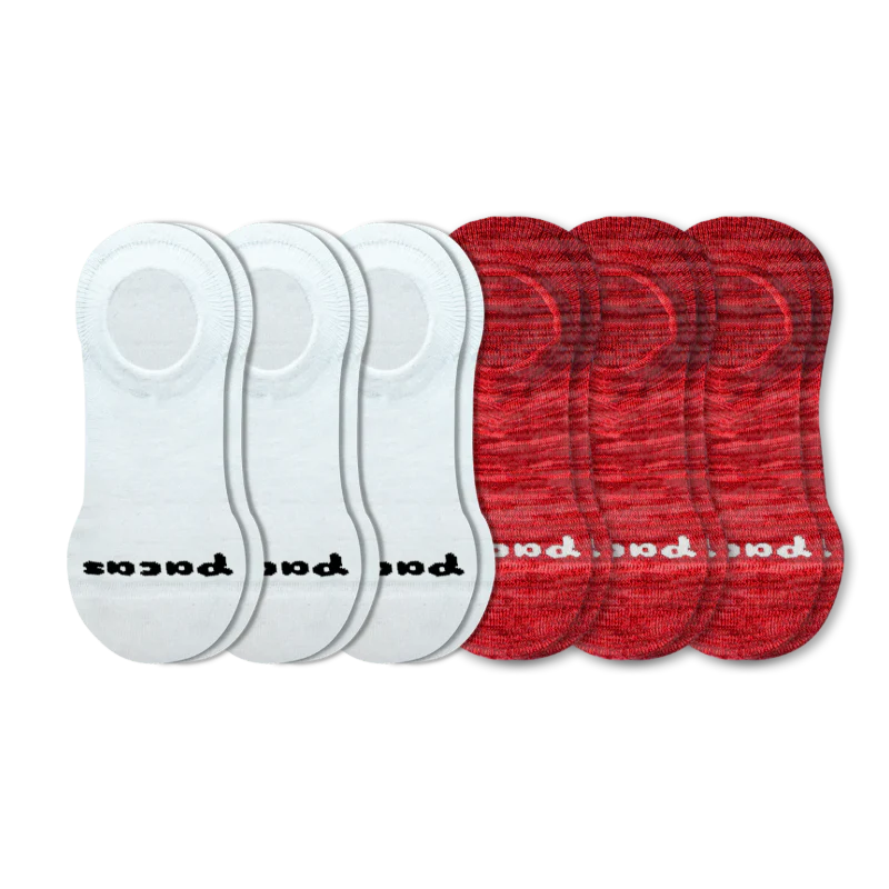 6 Pack - Women's No Show Socks - Image 44