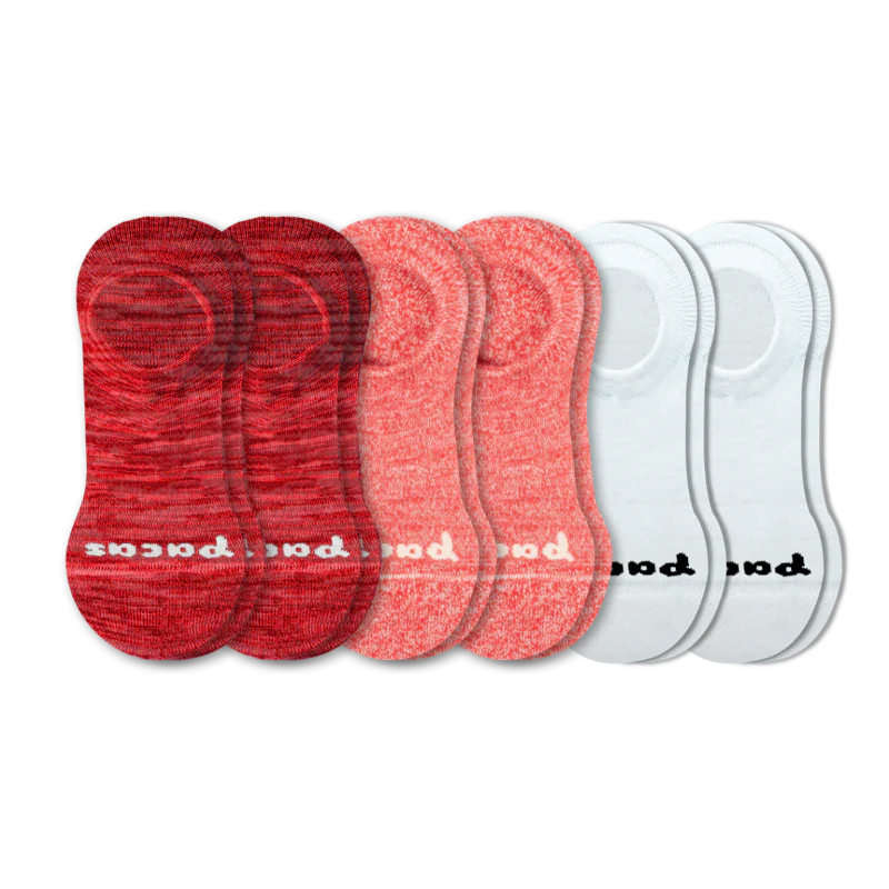 6 Pack - Women's No Show Socks - Image 45