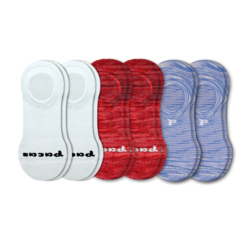 6 Pack - Women's No Show Socks - Image 46