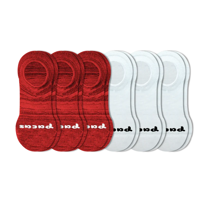 6 Pack - Women's No Show Socks - Image 47