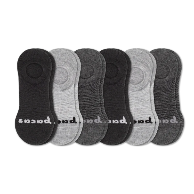 6 Pack - Women's No Show Socks - Image 54