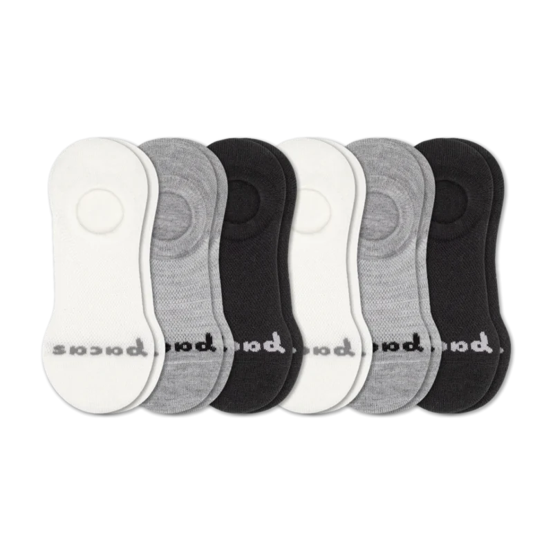 6 Pack - Women's No Show Socks - Image 58
