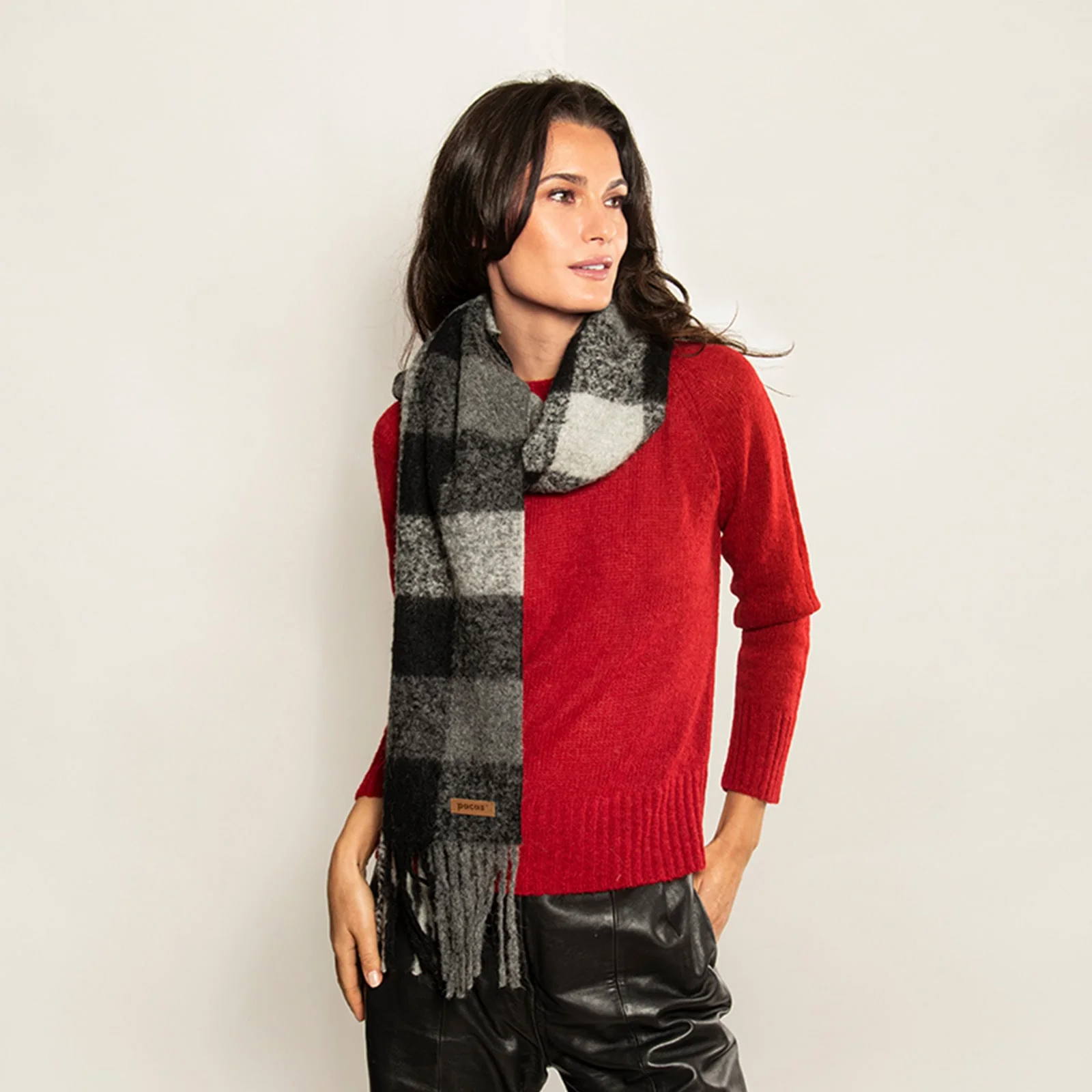 Women's Brushed Scarf - Image 3