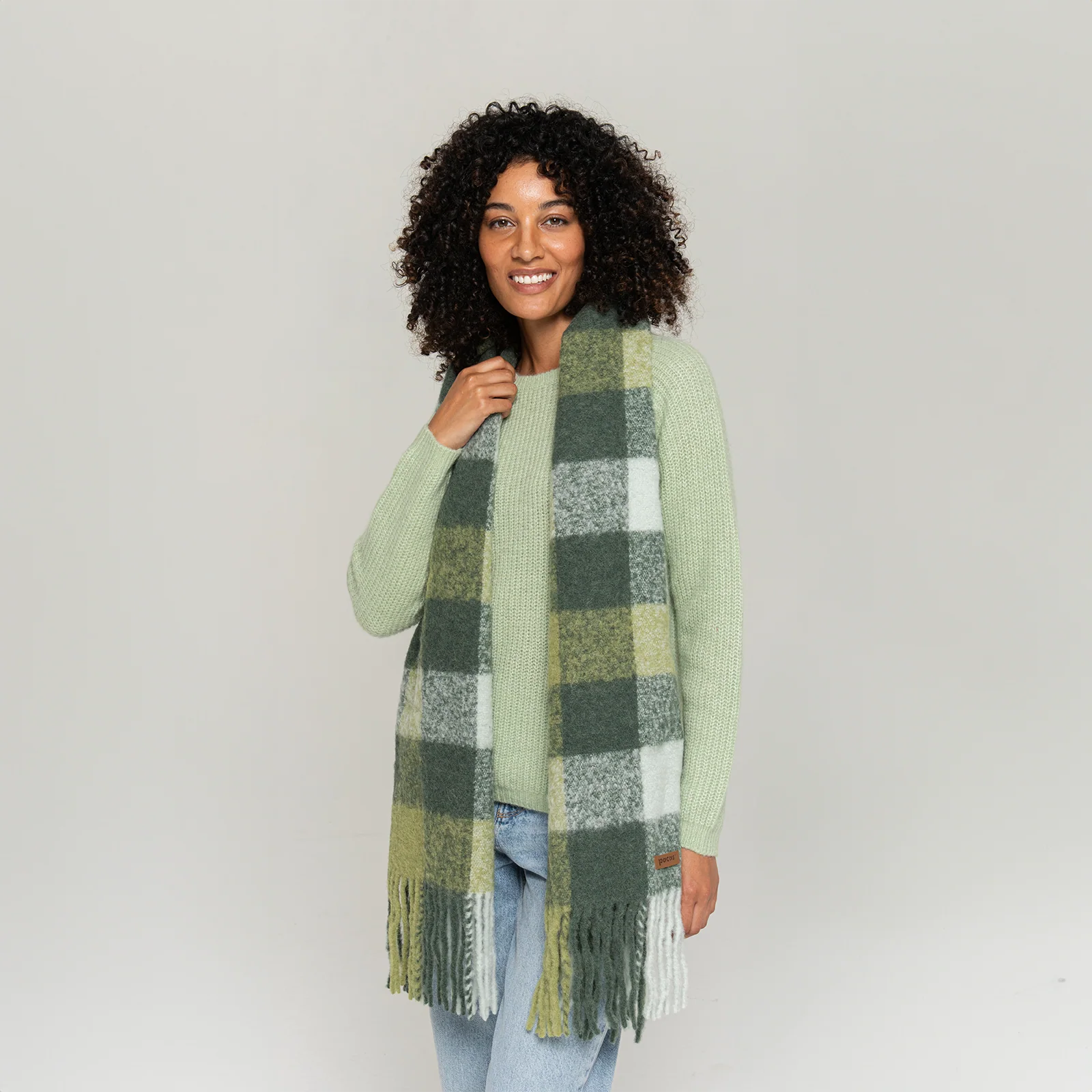 Women's Brushed Scarf - Image 7