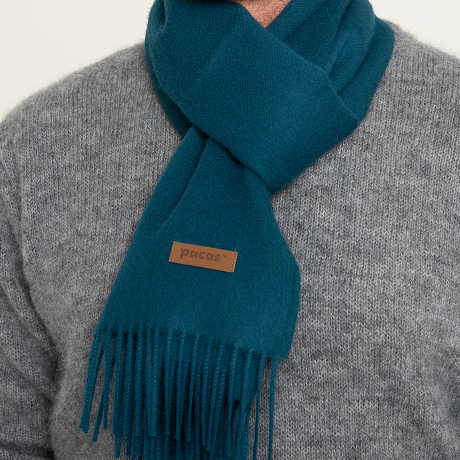 Men's Solid Scarf - Image 11