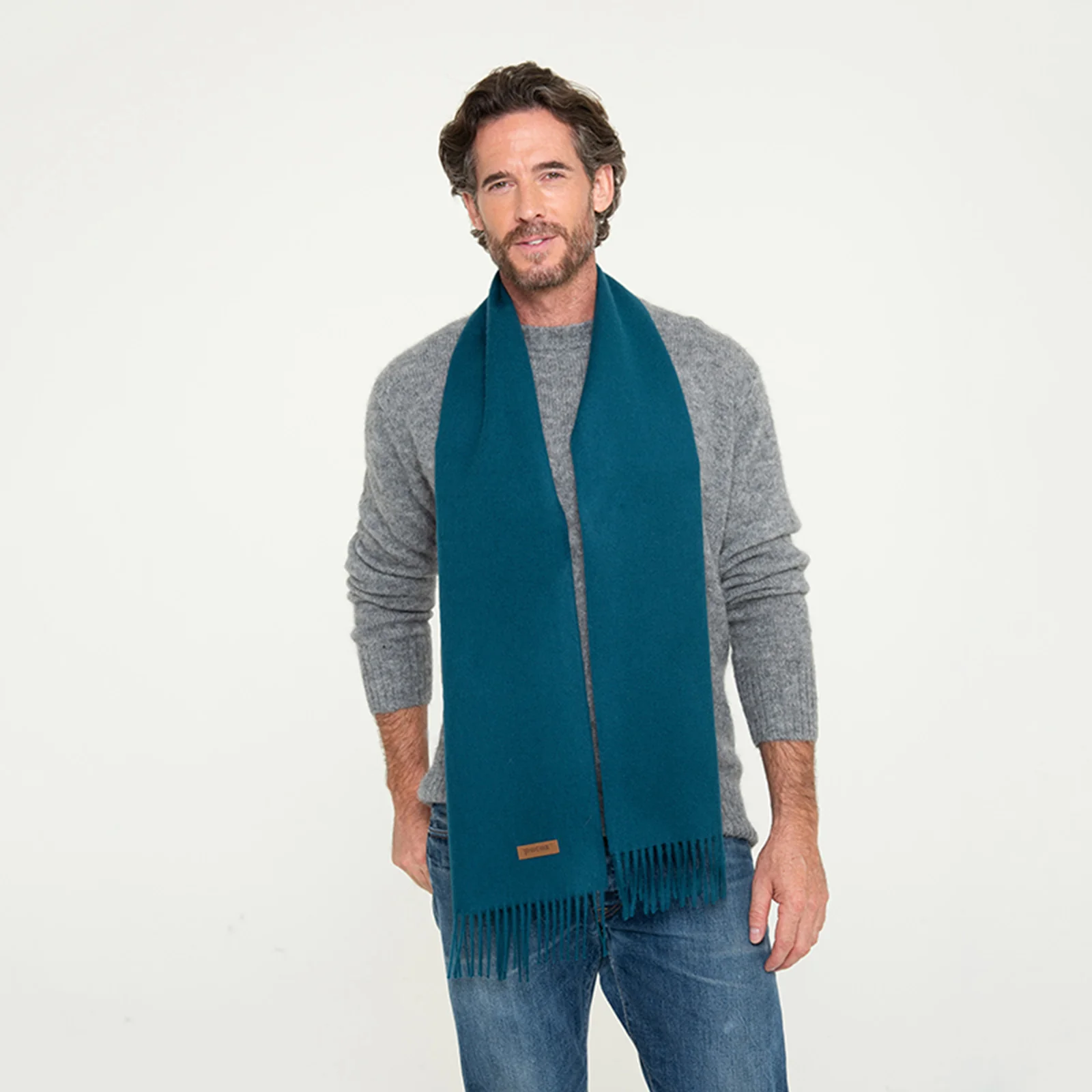 Men's Solid Scarf - Image 12