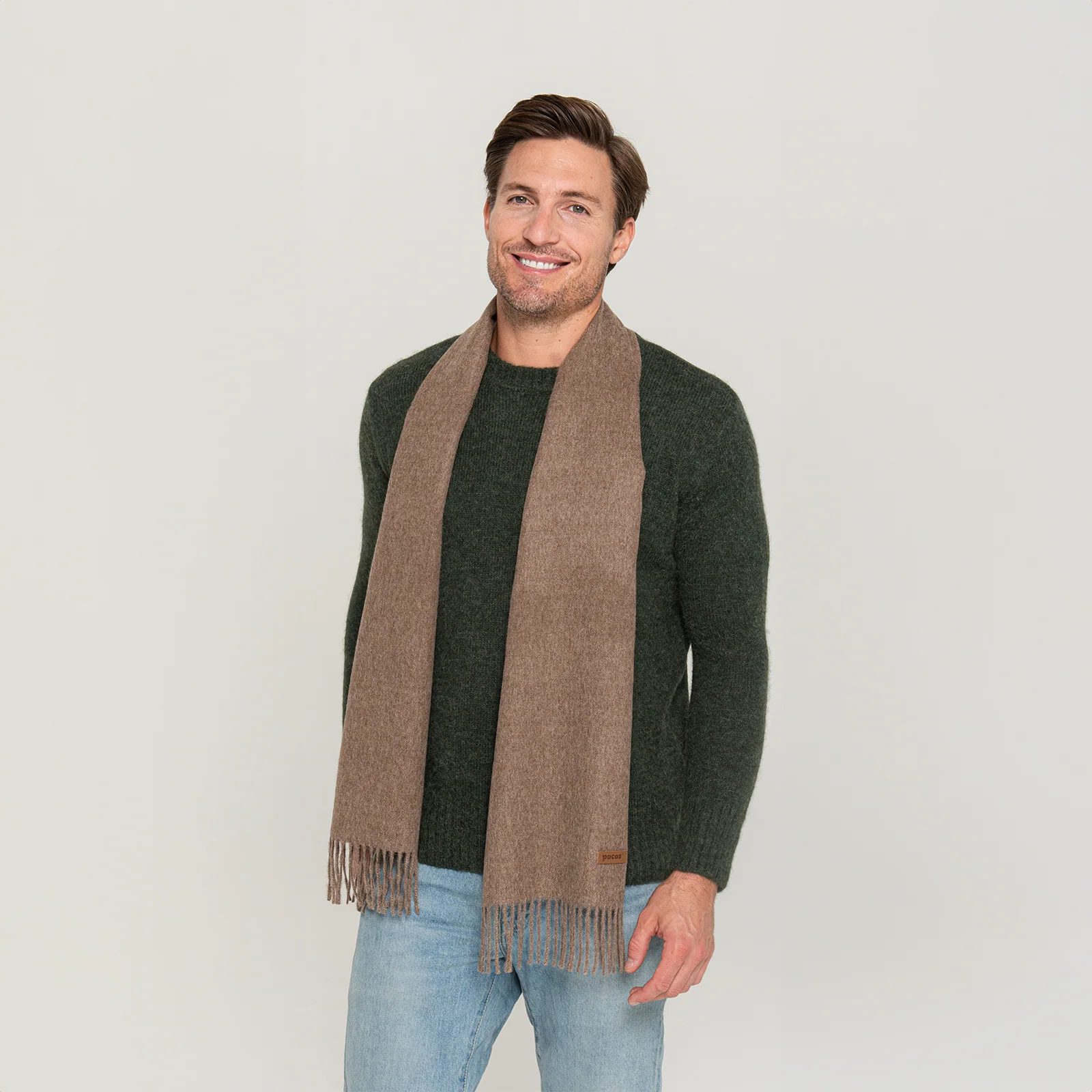 Men's Solid Scarf - Image 29
