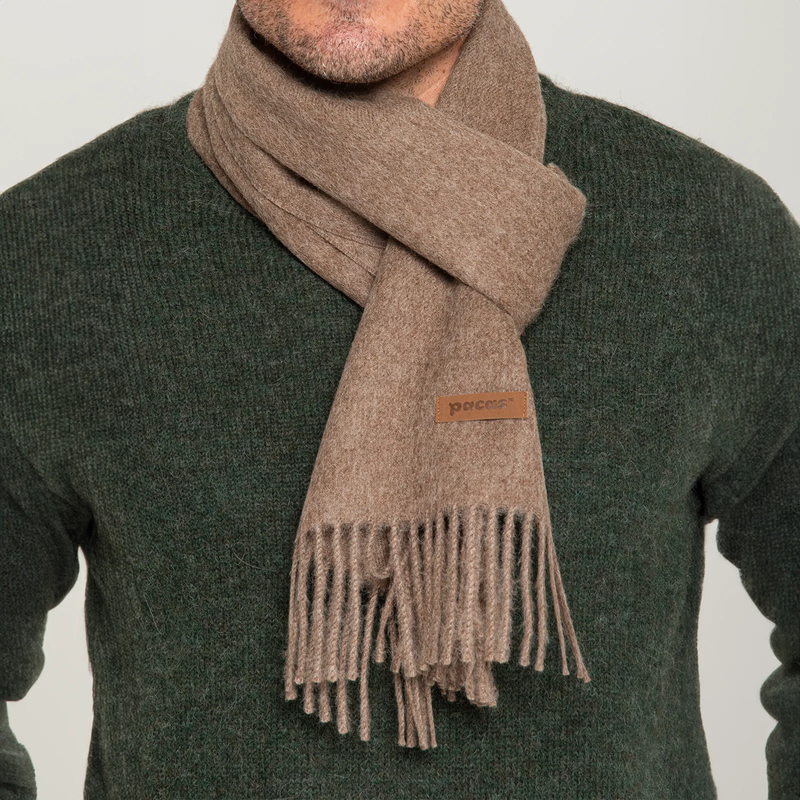 Men's Solid Scarf - Image 30