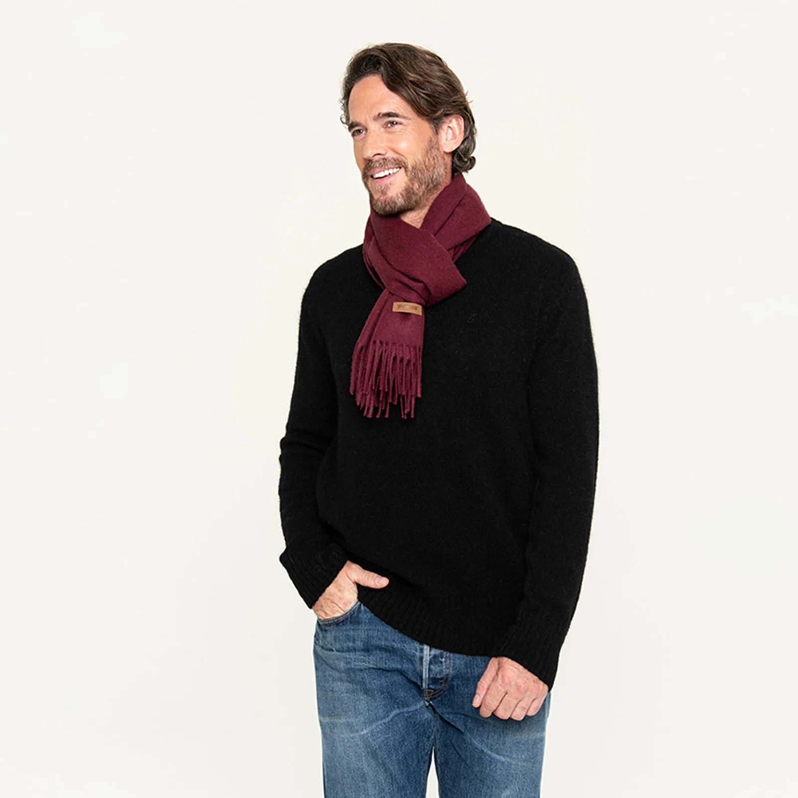 Men's Solid Scarf - Image 7
