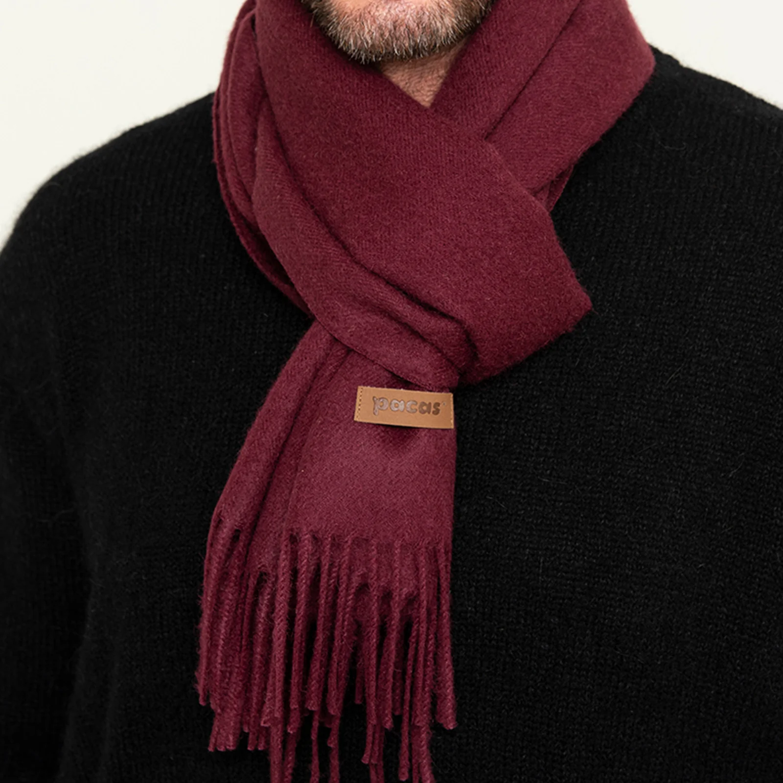 Men's Solid Scarf - Image 8
