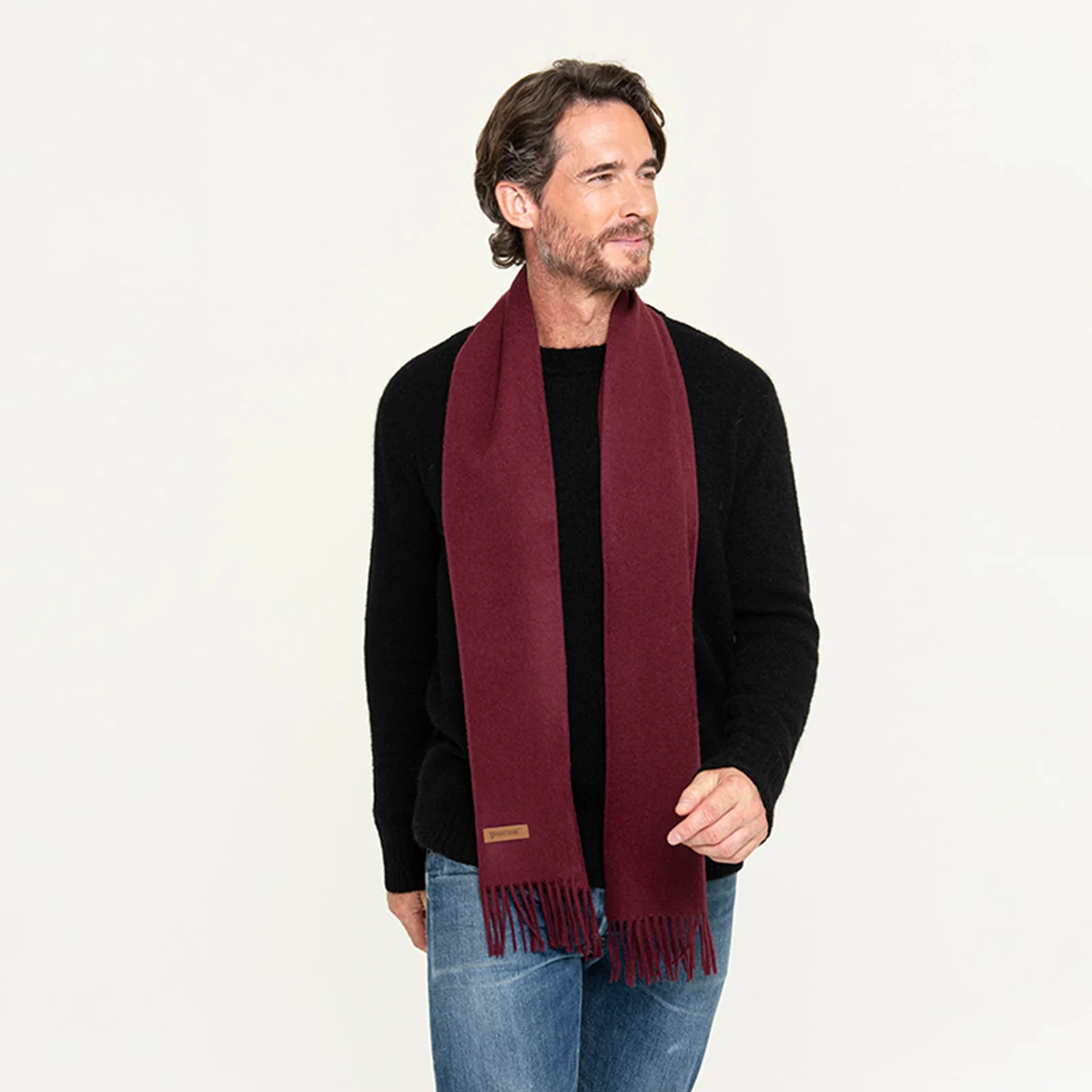 Men's Solid Scarf - Image 9