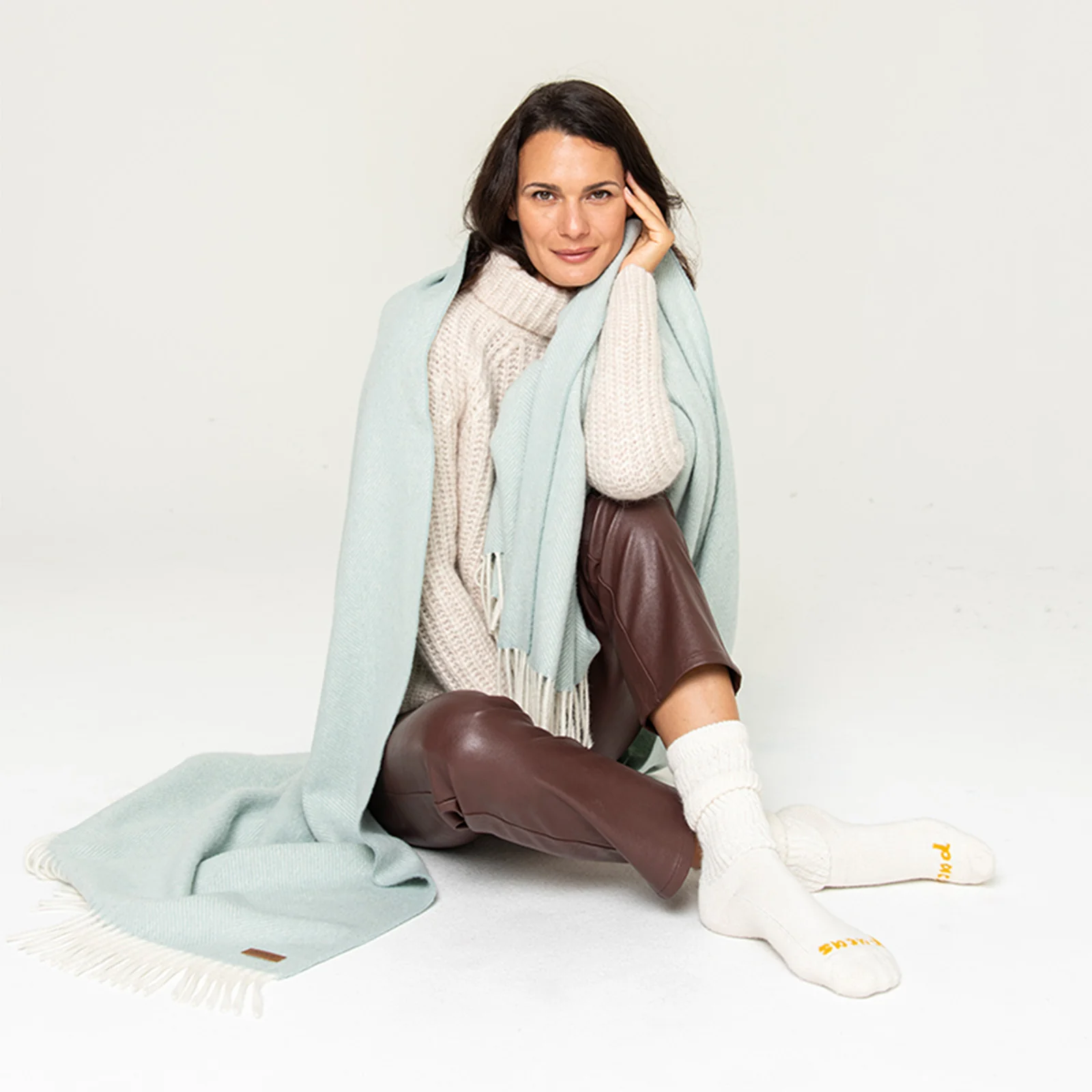 Herringbone Throw Blanket - Image 6