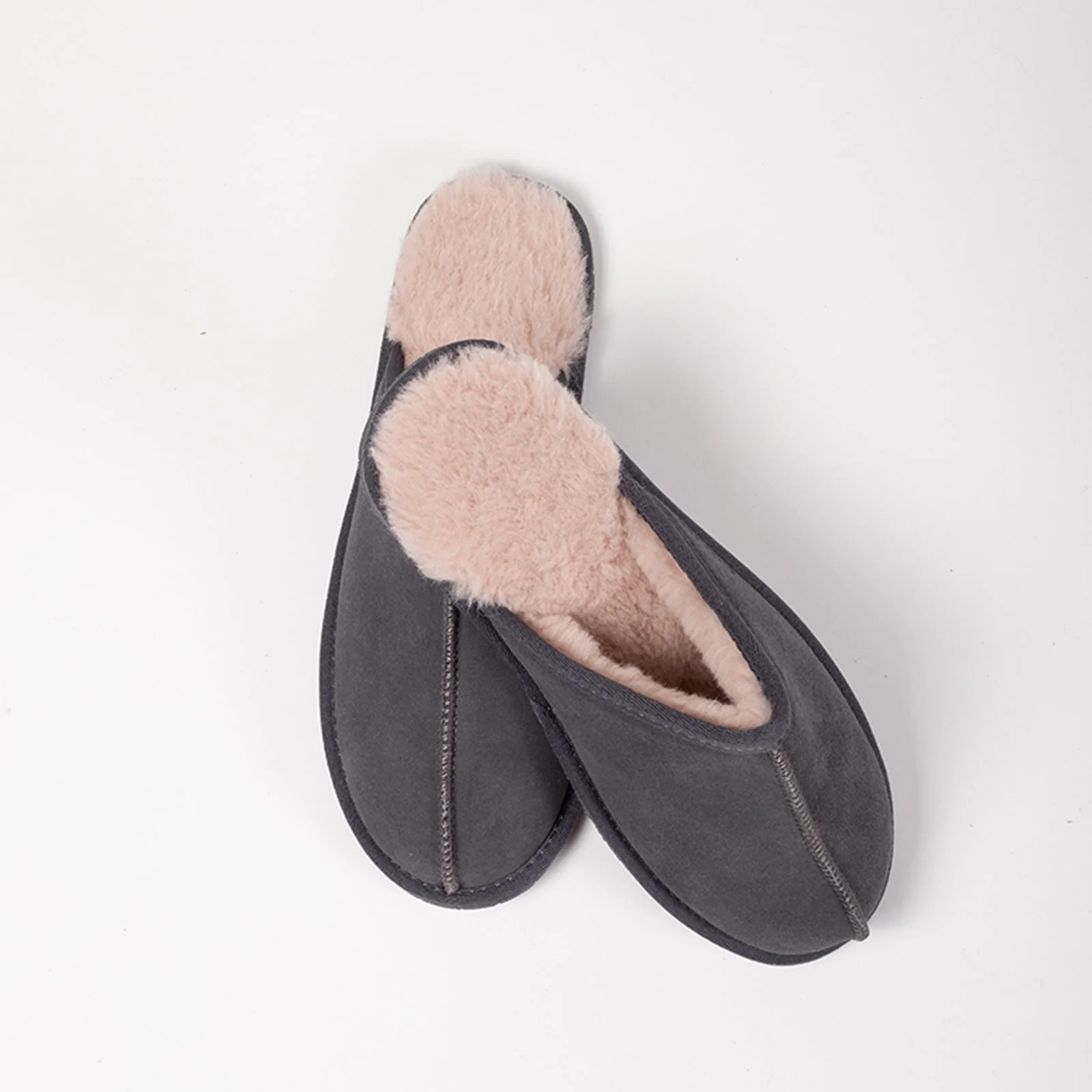 Men's Alpaca Lined Slide Slipper - Image 2