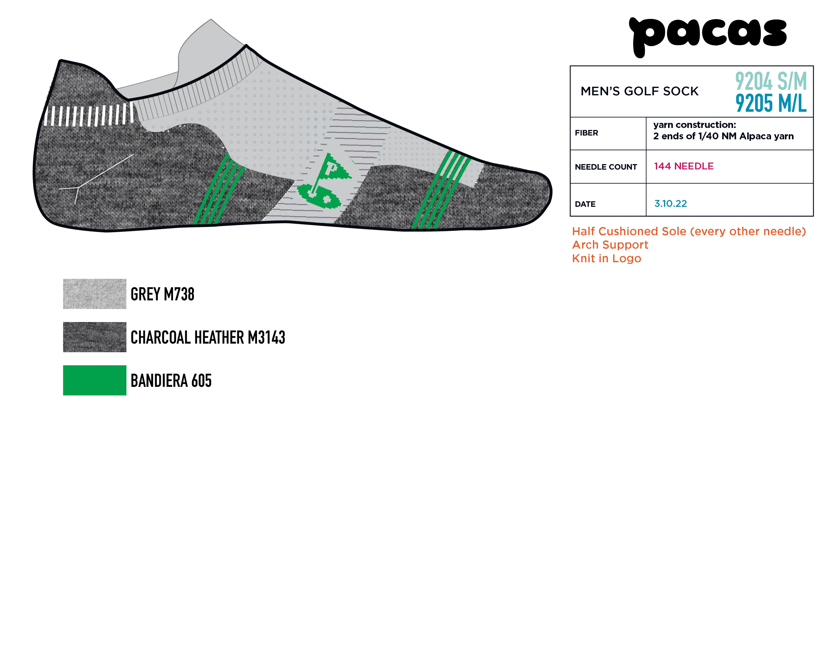 Men's Golf Socks - Image 3