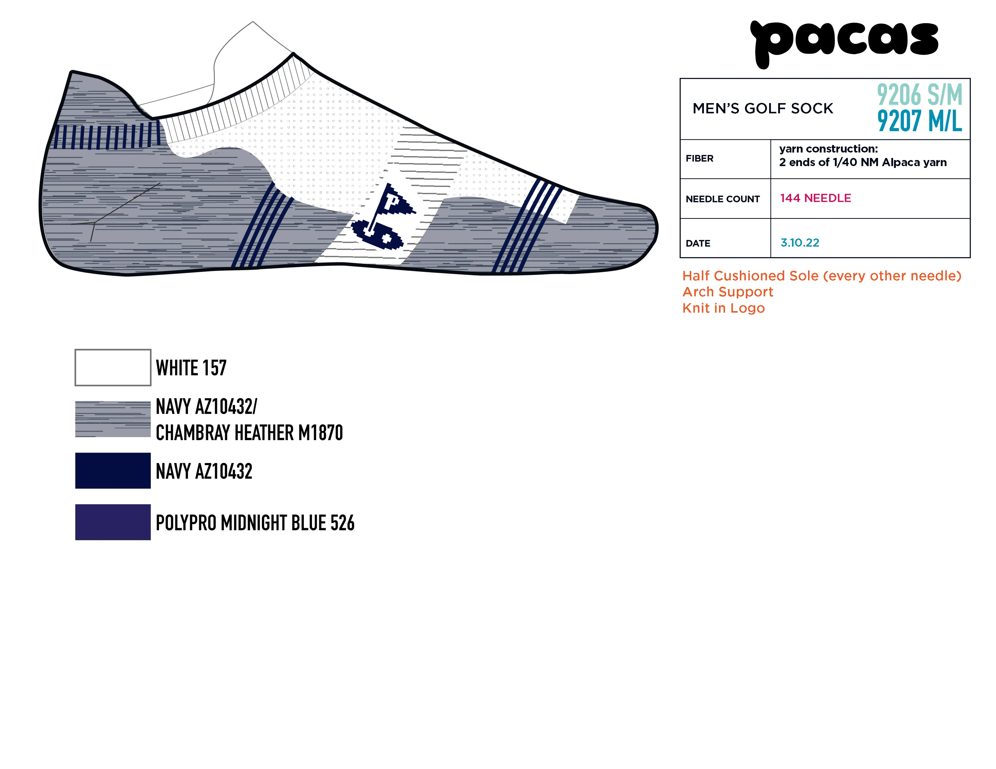 Men's Golf Socks - Image 4