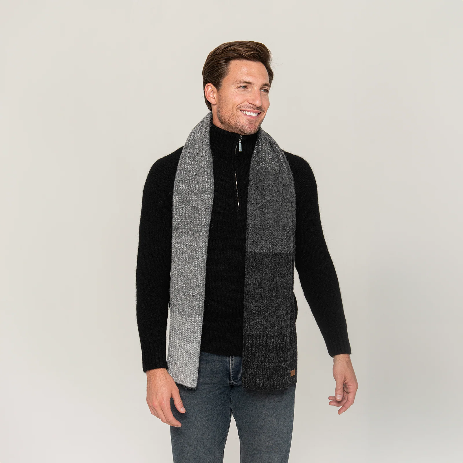 Men's Knit Scarf - Image 3