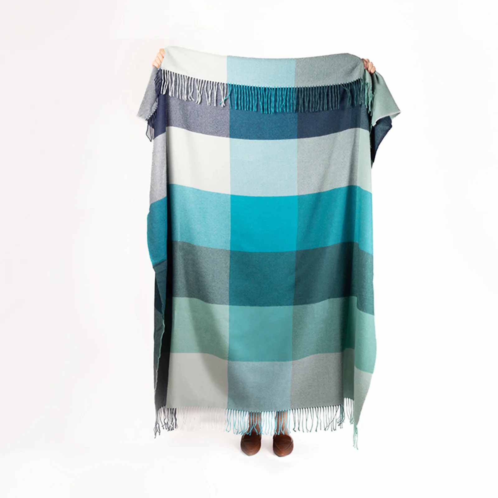 Multi Plaid Throw Blanket - Image 13