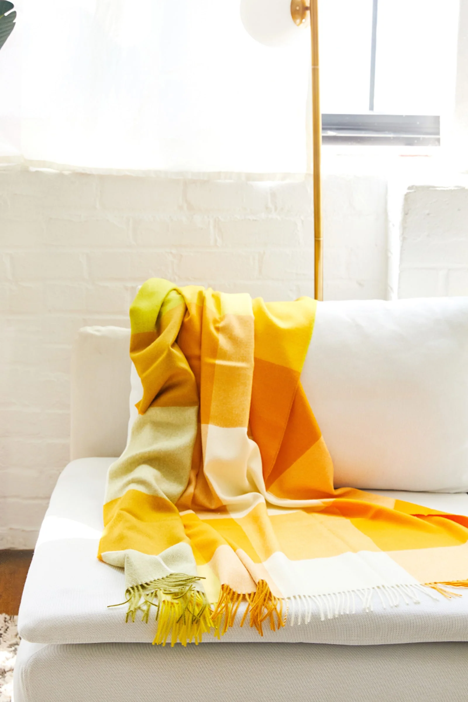 Multi Plaid Throw Blanket - Image 7