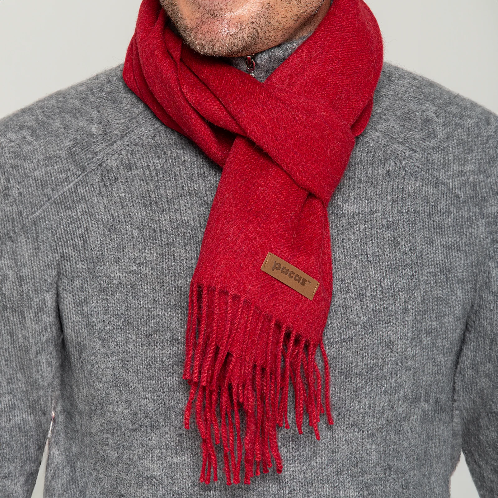 Men's Solid Scarf - Image 7